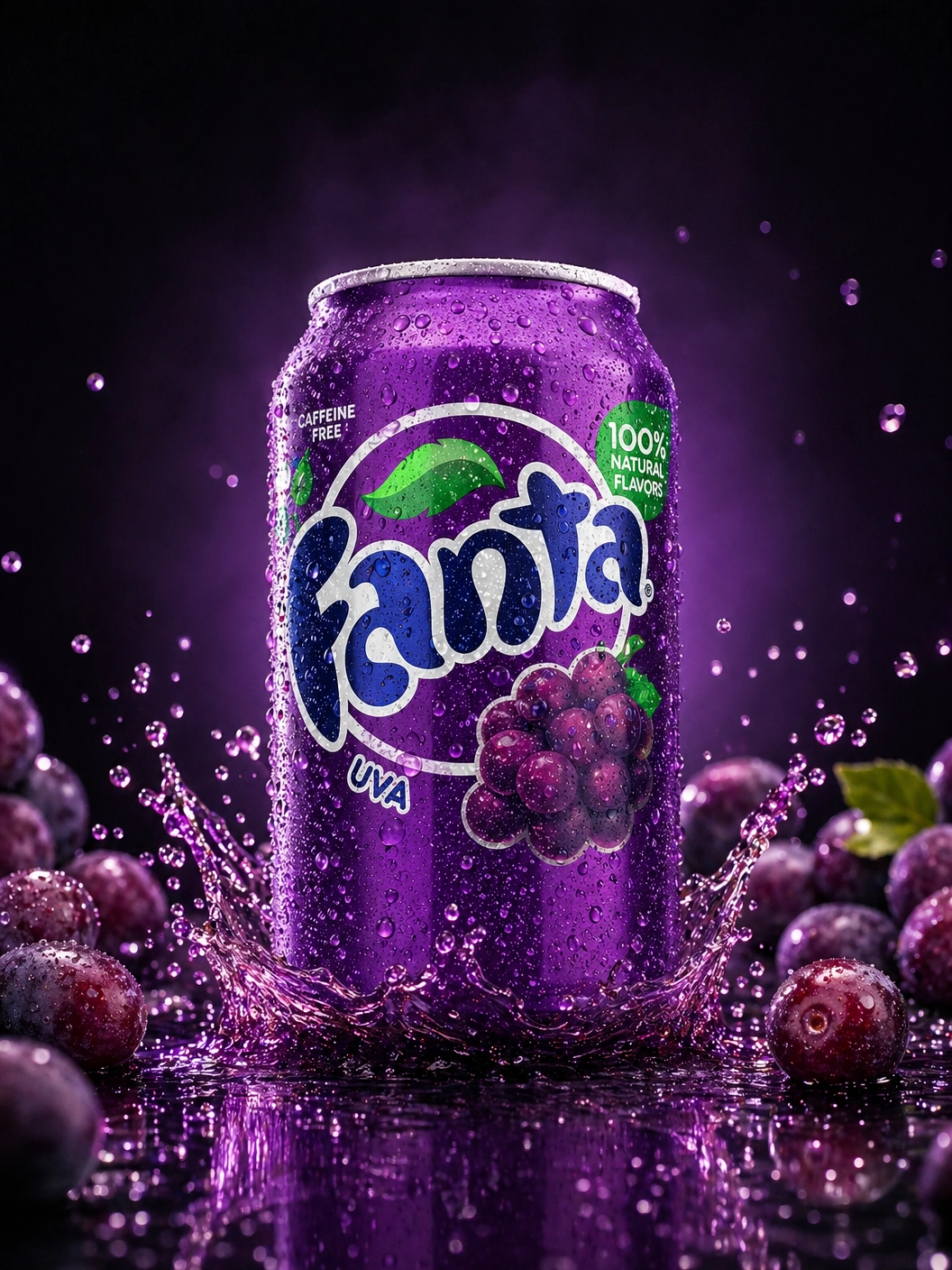 Fanta Uva Lata 350ml