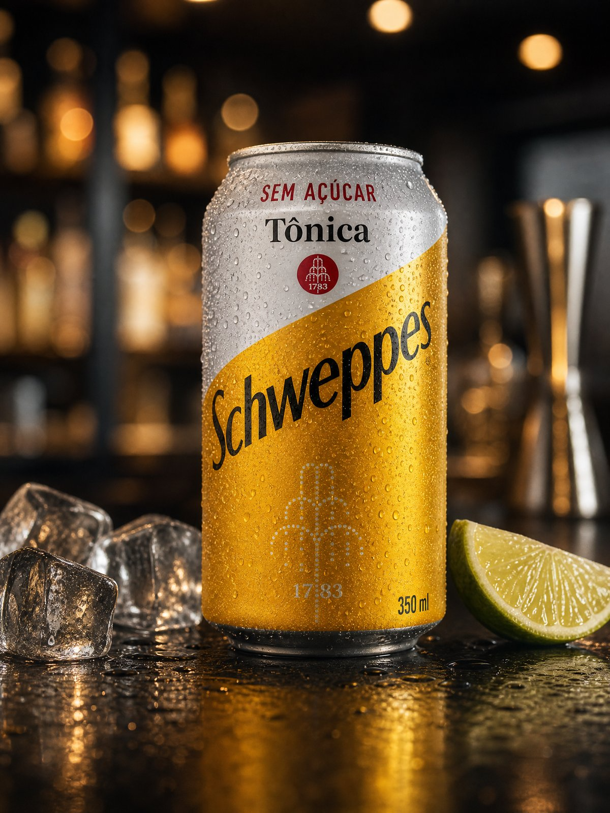 Água Tônica Schweppes Sem Açucar Lata 350ml