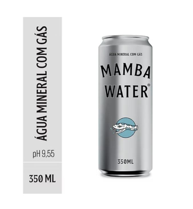 Água Mamba com gás