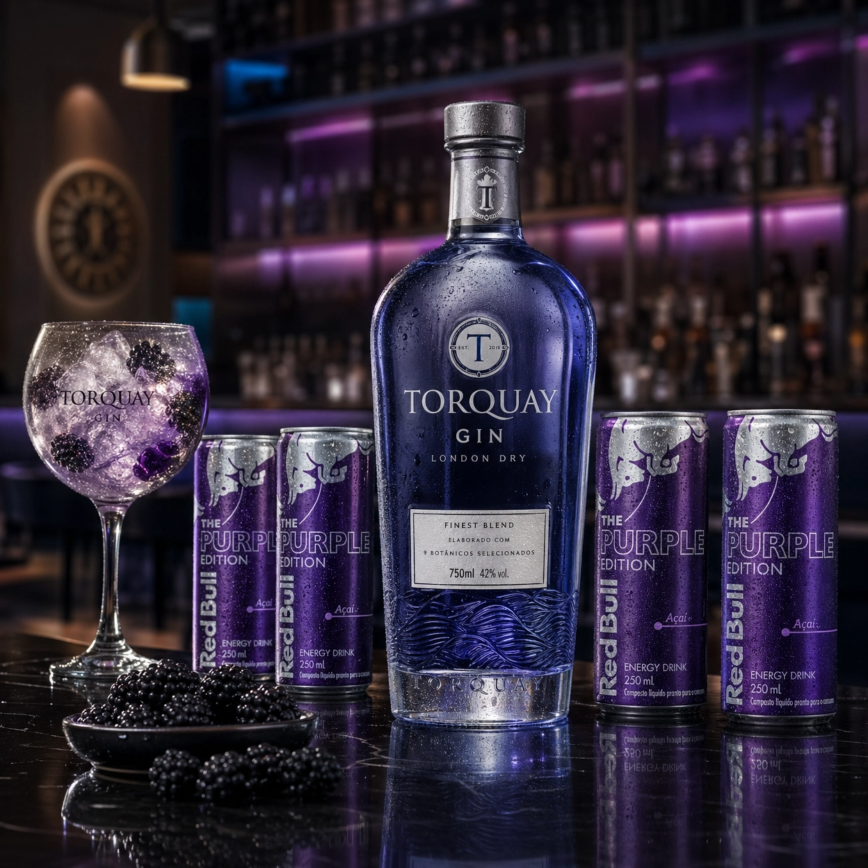 Combo Gin Torquay + 4 Red Bull