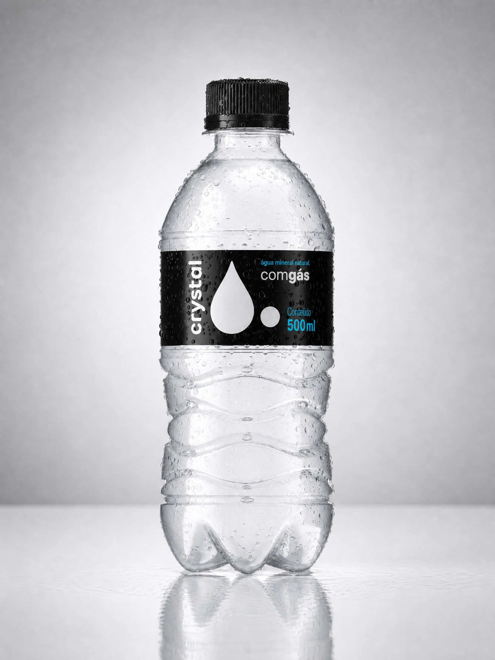 Água Crystal Com Gás 500ml
