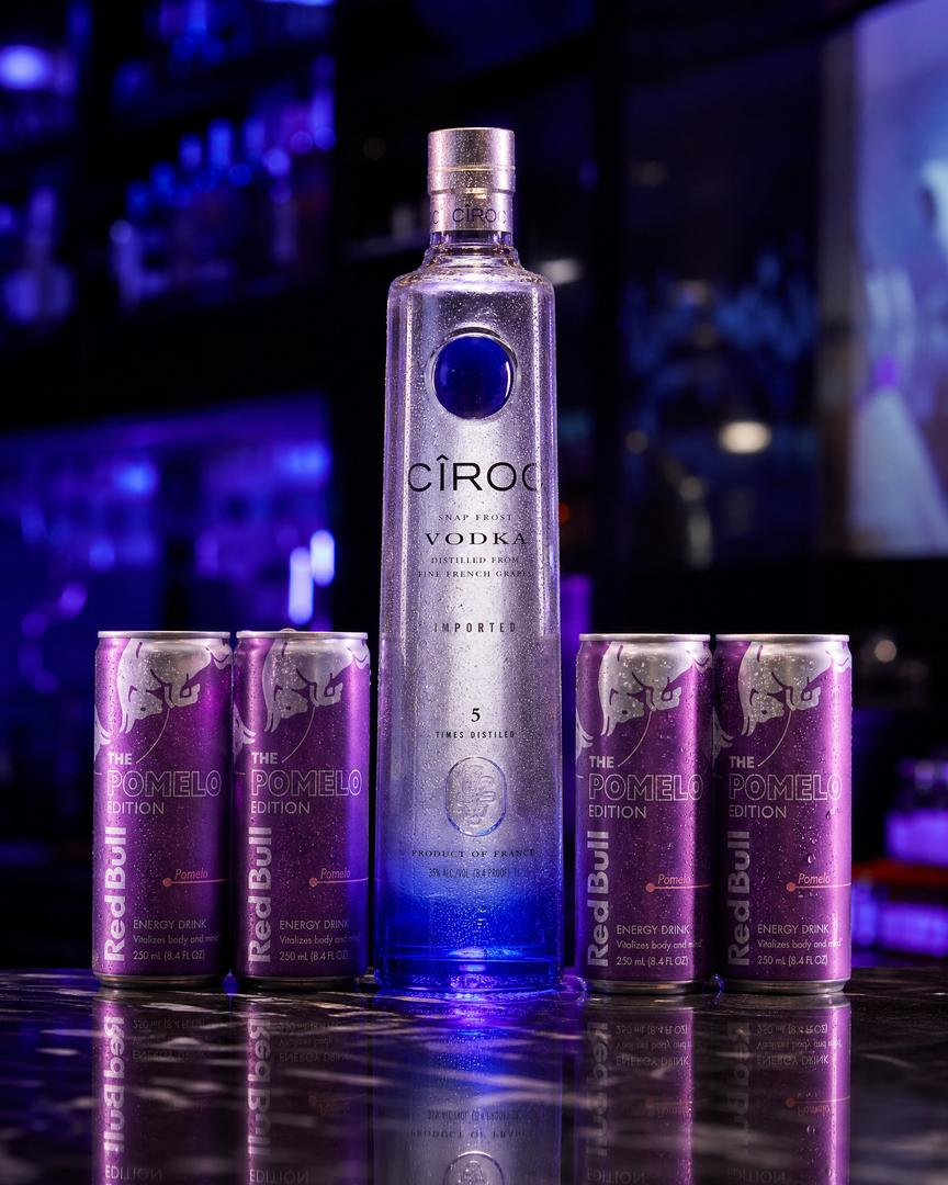 Combo Vodka Ciroc Tradicional + 4 Red Bull
