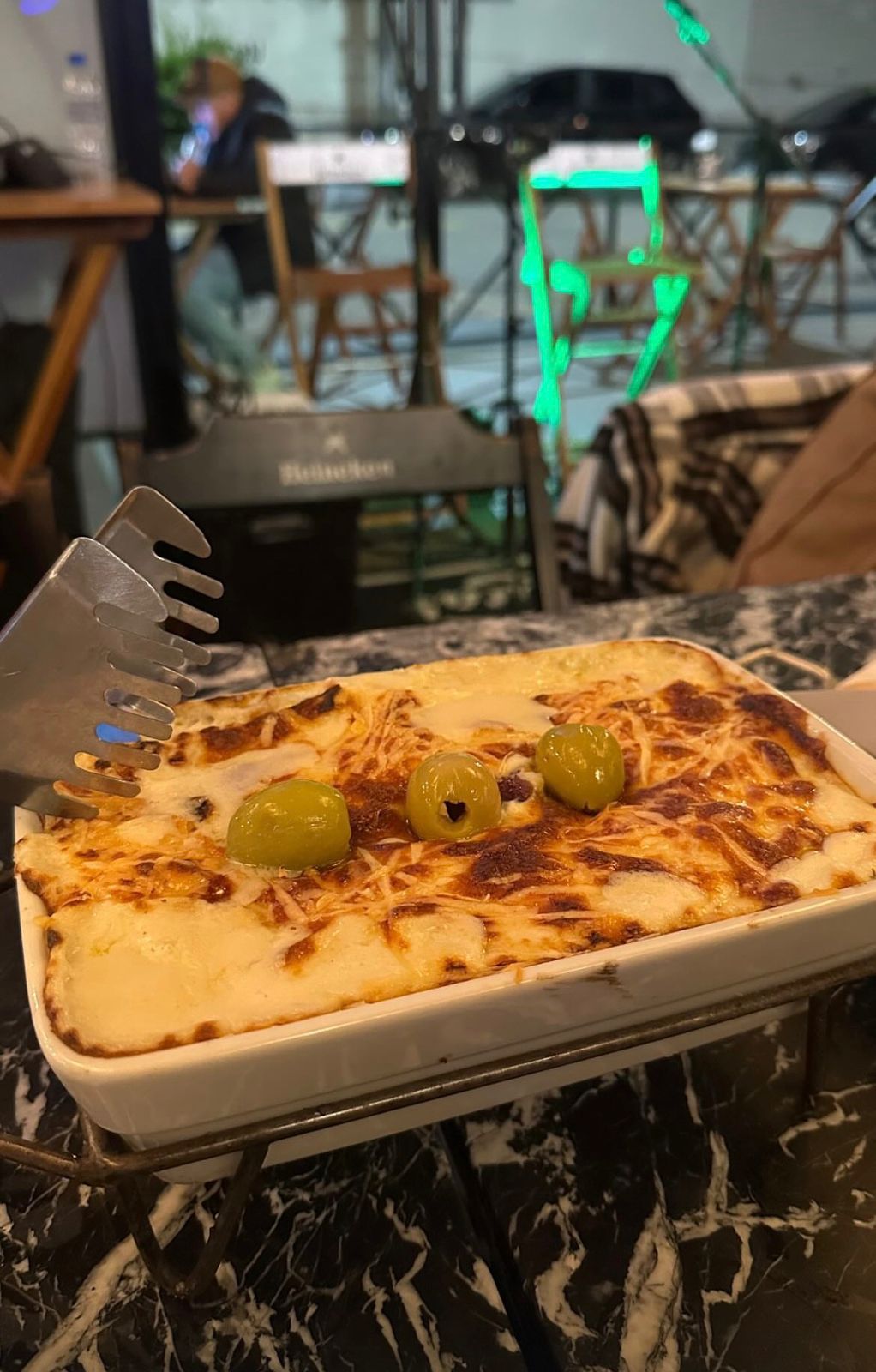 Mignon aos Quatro Queijos