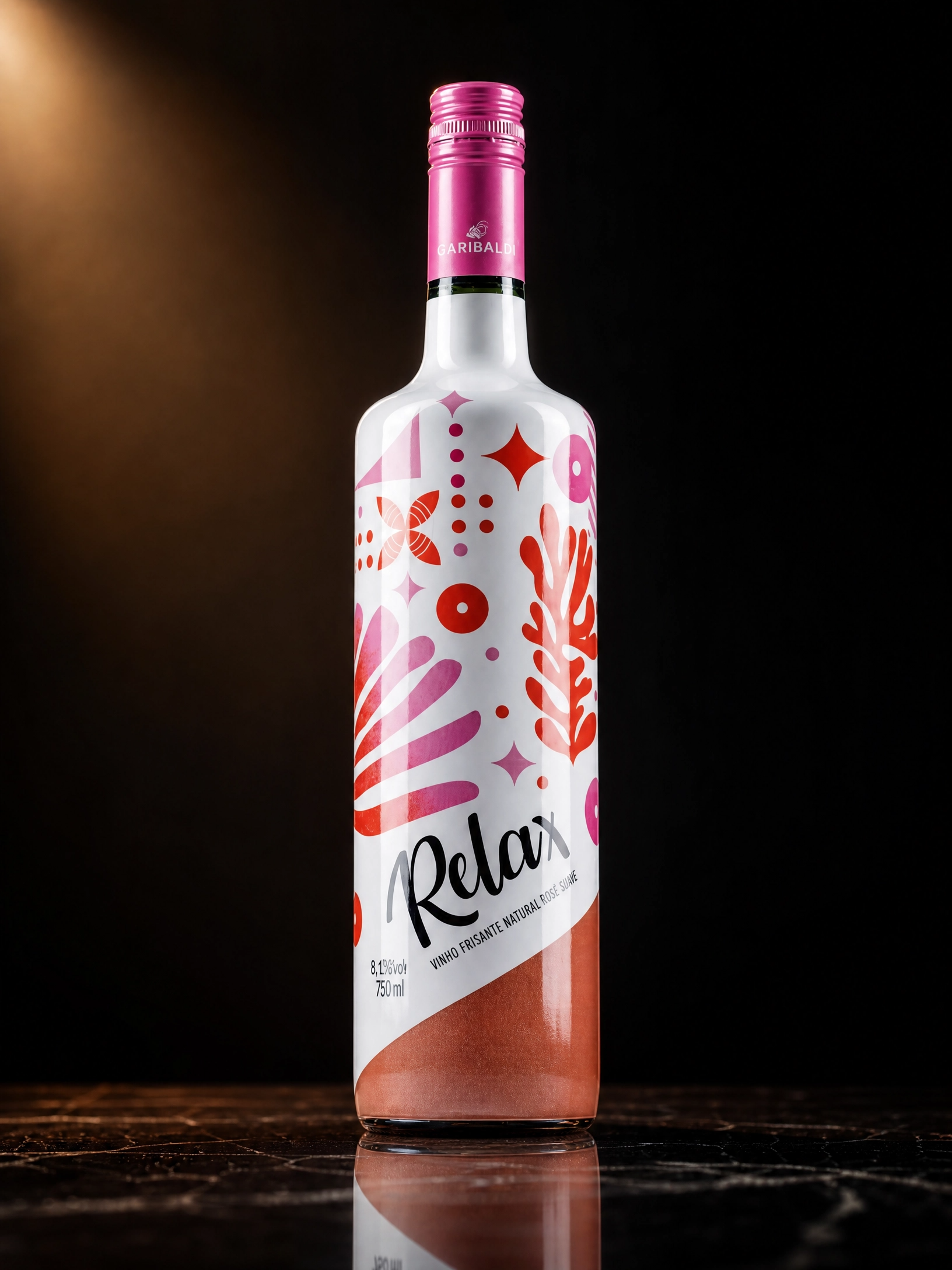 Vinho Rosé Suave Frisante Relax
